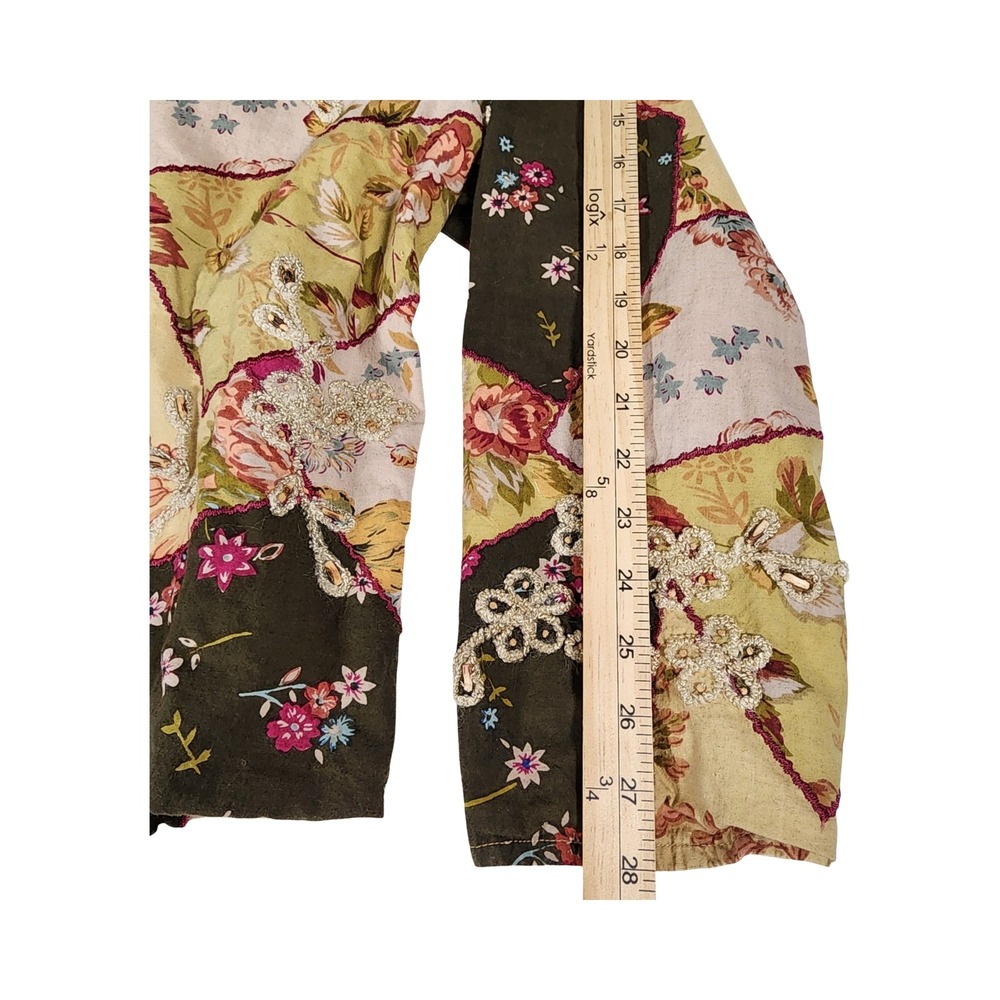 New Direction Floral Patchwork Jacket Womens XL C… - image 5